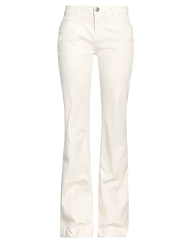 REVISE CONCEPT Casual trouser Ivory 100% Cotton