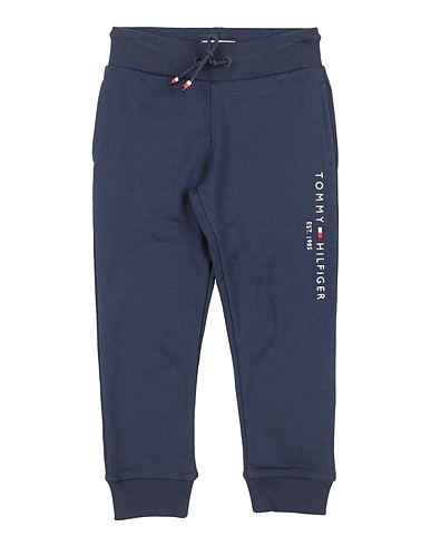 TOMMY HILFIGER Casual trouser Navy blue 100% Cotton