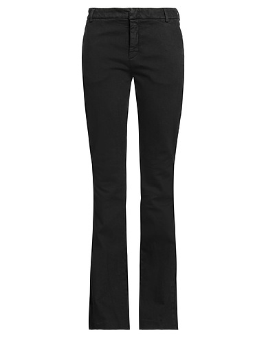 DONDUP Casual pants Black 98% Cotton, 2% Elastane