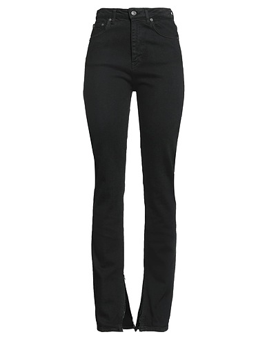 DONDUP Denim pants Black 98% Cotton, 2% Elastane