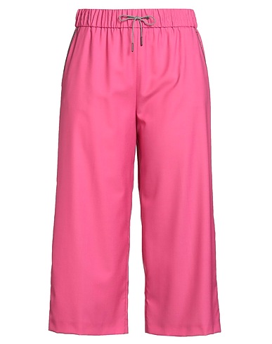 FABIANA FILIPPI Casual pants Fuchsia 100% Virgin Wool