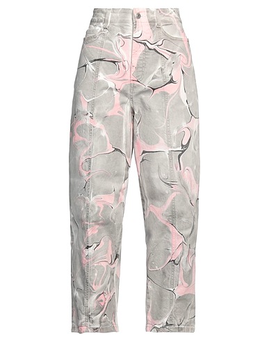 STELLA McCARTNEY Denim pants Light grey 98% Cotton, 2% Elastane