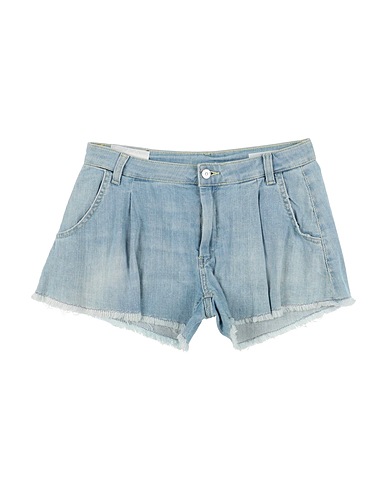 DONDUP Denim shorts Blue 98% Cotton, 2% Elastane