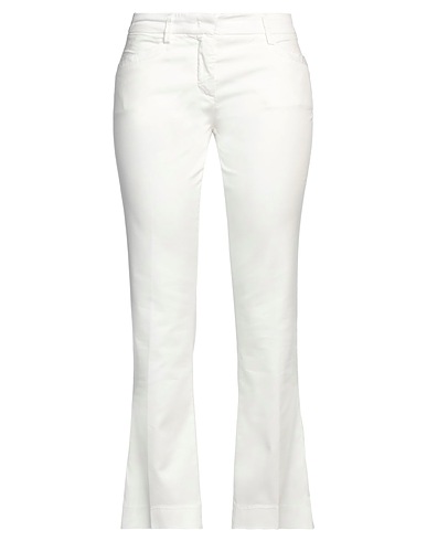 RE_HASH Pantalone Bianco 77% Lyocell, 20% Cotone, 3% Elastan