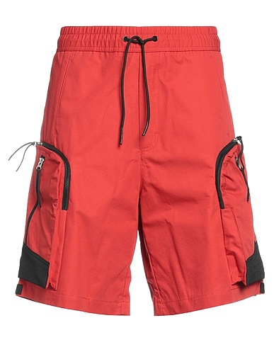 A-COLD-WALL* Shorts & Bermuda Brick red 100% Cotton, Polyamide