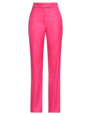 I BLUES Casual trouser Fuchsia 67% Polyester, 29% Viscose, 4% Elastane