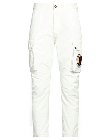 DSQUARED2 Pantalone Bianco 100% Cotone
