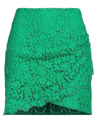 PINKO Minigonna Verde 44% Poliammide, 31% Cotone, 25% Viscosa