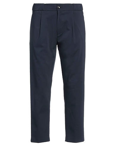 MICHAEL COAL Pantalone Blu navy 63% Cotone, 33% Poliestere, 4% Elastan