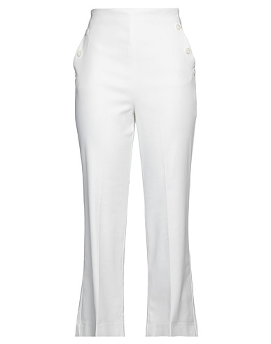 I BLUES Pantalone Bianco 53% Cotone, 46% Viscosa, 1% Elastan