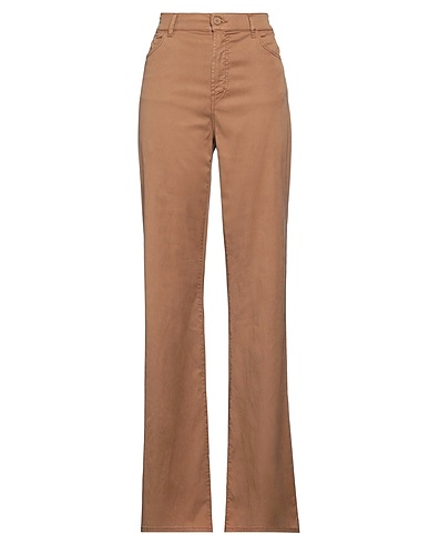 DONDUP Casual trouser Camel 64% Lyocell, 34% Cotton, 2% Elastane