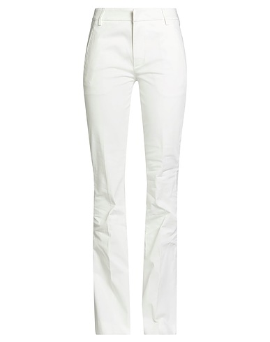 DONDUP Casual pants White 95% Cotton, 5% Elastane