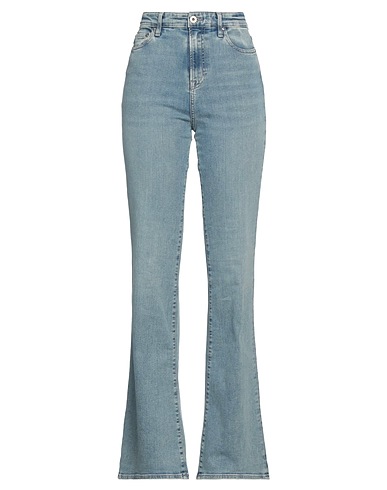 AG JEANS Denim trousers Blue 86% Cotton, 12% Polyester, 2% Elastane