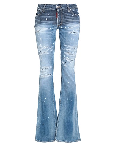 DSQUARED2 Denim trousers Blue 92% Cotton, 6% Elastomultiester, 2% Elastane