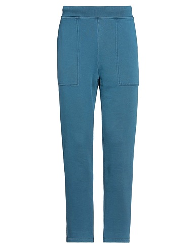 MAJESTIC FILATURES Casual trouser Deep teal 94% Cotton, 6% Elastane