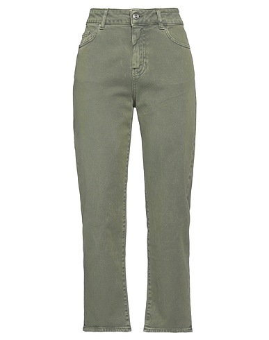 DEPARTMENT 5 Denim pants Military green 98% Cotton, 2% Elastane