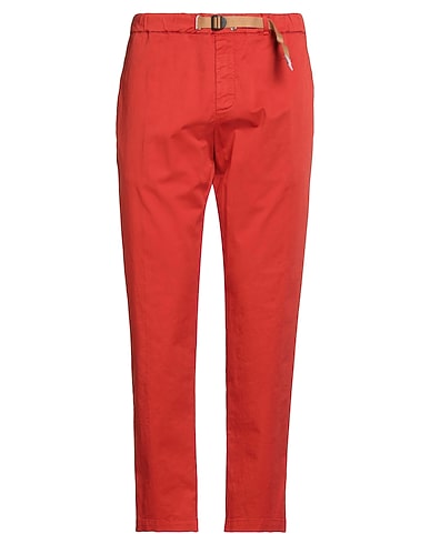 WHITE SAND Casual pants Brick 97% Cotton, 3% Elastane