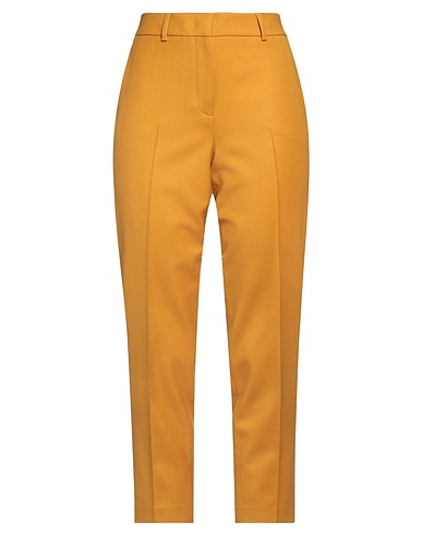 QL2  QUELLEDUE Pantalone Giallo ocra 97% Lana Vergine, 3% Lycra®