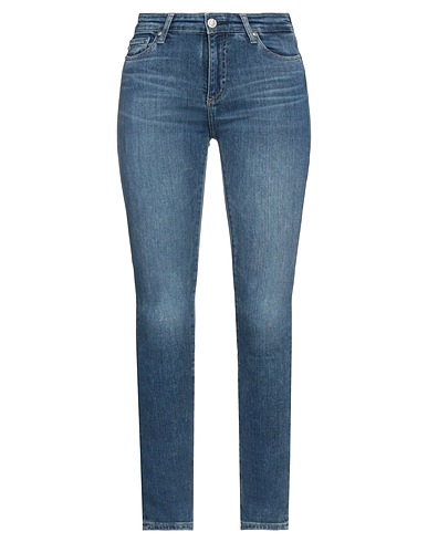 AG JEANS Denim trousers Blue 93% Cotton, 5% Polyester, 2% Eco Polyester