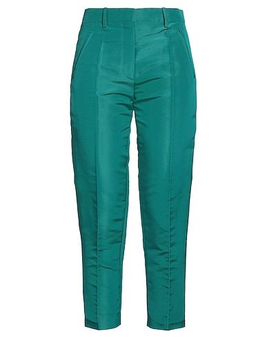 VALENTINO GARAVANI Casual trouser Deep teal 100% Silk
