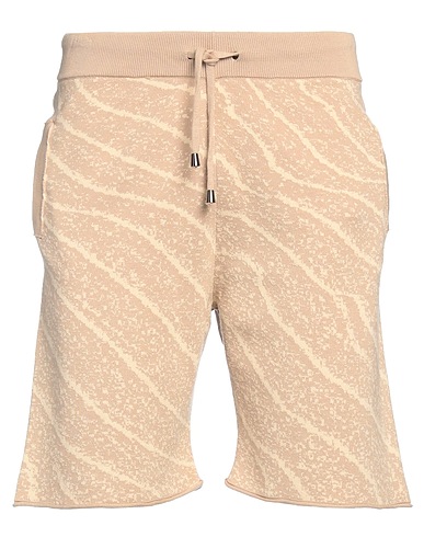 DANIELE FIESOLI Shorts & Bermuda Beige 100% Cotton
