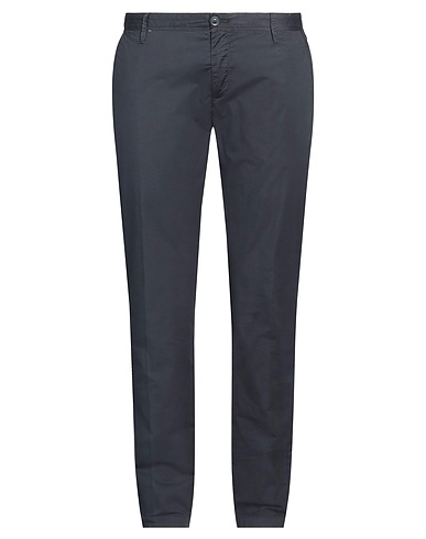 AT.P.CO Casual pants Midnight blue 98% Cotton, 2% Elastane
