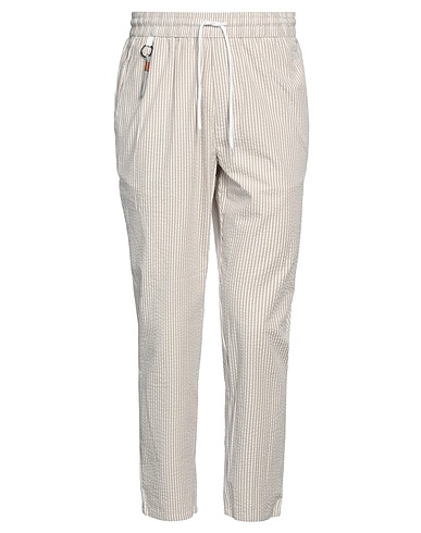 ONLY & SONS Casual trouser Light grey 70% Cotton, 30% Recycled cotton