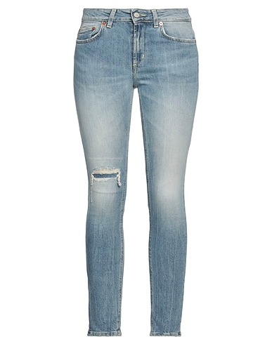 DONDUP Denim pants Blue 98% Cotton, 2% Elastane