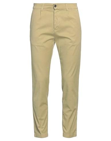 HAIKURE Casual trouser Sage green 98% Cotton, 2% Elastane