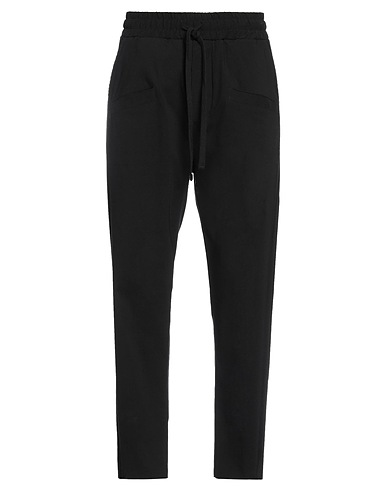 THOM KROM Casual trouser Black 36% Linen, 34% Viscose, 25% Polyamide, 5% Elastane