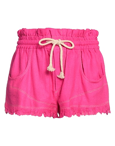 MARANT ÉTOILE Shorts & Bermuda Fuchsia 100% Silk