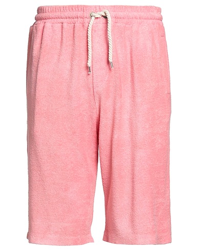ROBERTO COLLINA Shorts & Bermuda Pink 85% Cotton, 15% Nylon