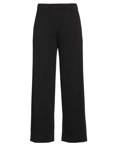 LIVIANA CONTI Casual trouser Dark brown 65% Viscose, 35% Polyamide