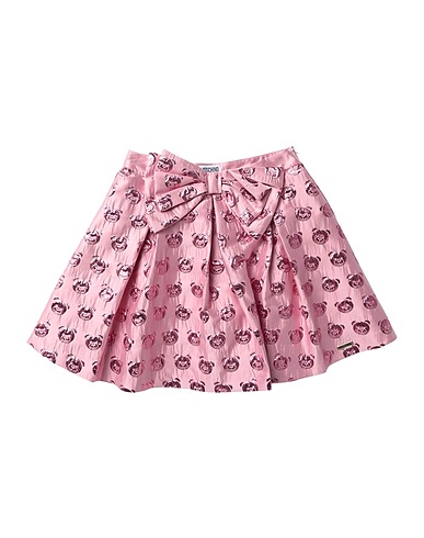 MOSCHINO TEEN Skirt Pink 49% Polyester, 30% Polyamide, 21% Metallic fiber