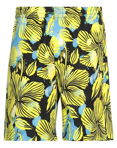MSGM Shorts & Bermuda Giallo 100% Cotone