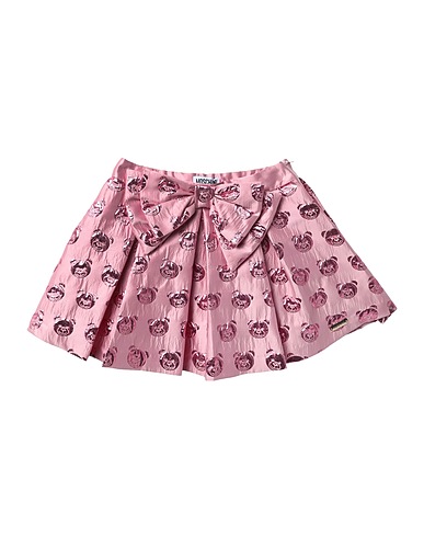 MOSCHINO KID Skirt Pink 49% Polyester, 30% Polyamide, 21% Metallic fiber