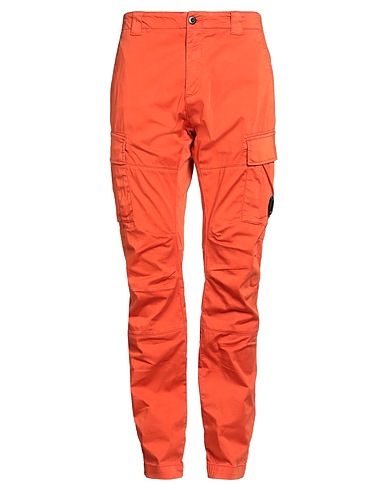 C.P. COMPANY Casual trouser Orange 98% Cotton, 2% Elastane