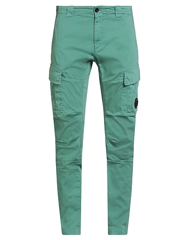 C.P. COMPANY Pantalón Verde salvia 98% Algodón, 2% Elastán