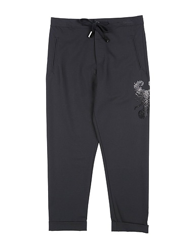 JOHN RICHMOND Casual trouser Black 70% Polyester, 30% Wool