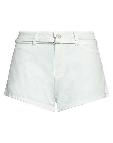 ISABELLE BLANCHE Paris Shorts jeans Celeste 100% Cotone