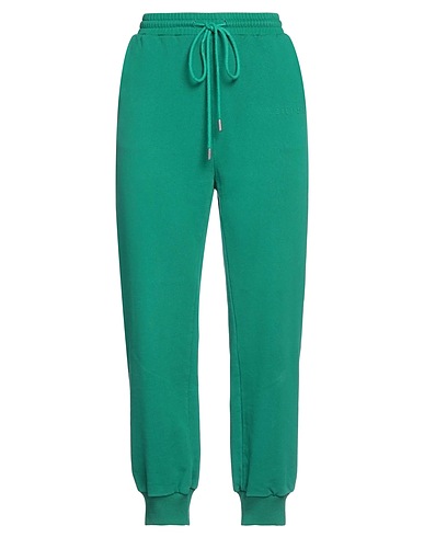 WEILI ZHENG Casual trouser Green 100% Cotton
