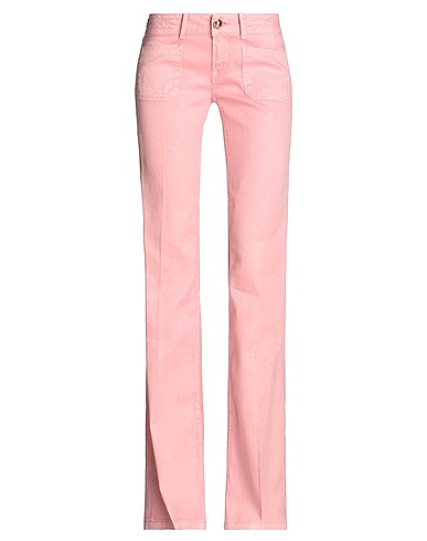 JACOB COHЁN Casual pants Pink 63% Linen, 35% Cotton, 2% Elastane