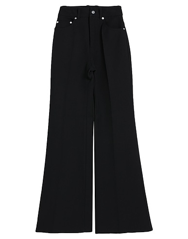 KWAIDAN EDITIONS Casual trouser Black 83% Virgin Wool, 17% Cotton