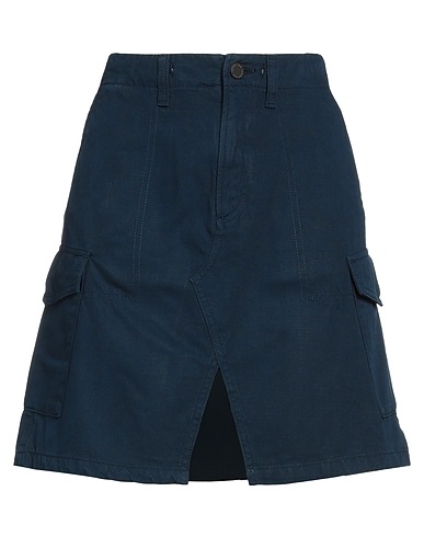AG JEANS Mini skirt Midnight blue 100% Cotton