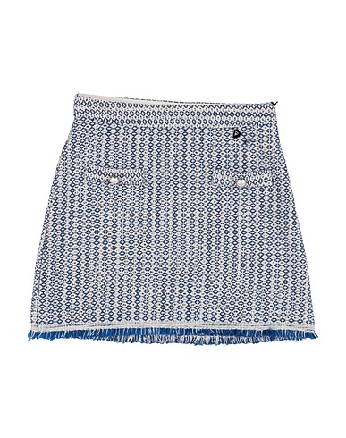 DIXIE Skirt Blue 80% Cotton, 14% Acrylic, 3% Other Fibres, 3% Polyester