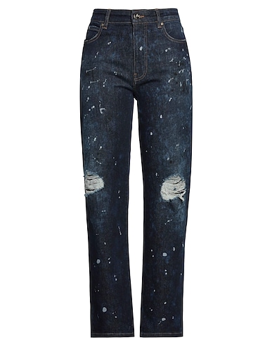 PINKO Baggy Blue 98% Cotton, 2% Elastane, Polyester