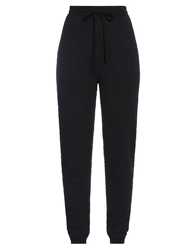 ELISABETTA FRANCHI Casual trouser Black 88% Polyester, 11% Viscose, 1% Elastane