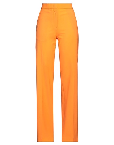 MSGM Pantalone Mandarino 96% Lana Vergine, 4% Elastan