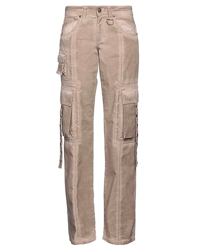 BLUMARINE Cargo Light brown 97% Cotton, 3% Elastane
