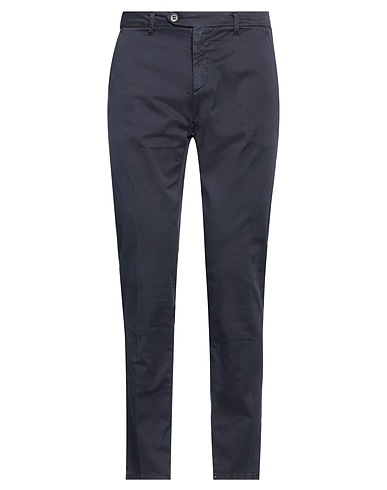 ROŸ ROGER'S Casual trouser Midnight blue 97% Cotton, 3% Elastane